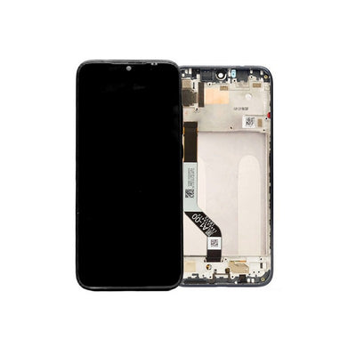 Ekranas Xiaomi Redmi Note 7/Note 7 Pro su lietimui jautriu stikliuku ir rėmeliu juodas ORG