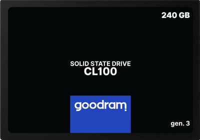 Kietasis diskas SSD Goodram CL100 Gen. 3 240GB SATA lll 2,5