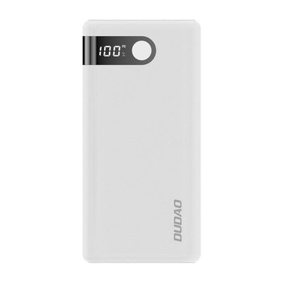 Išorinė baterija Power Bank Dudao K9Pro-05 2xUSB-A/Type-C/microUSB 20000mAh balta