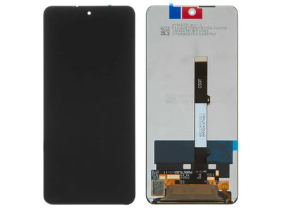 Ekranas Xiaomi Poco X3/Poco X3 NFC/Poco X3 Pro/Mi 10T Lite su lietimui jautriu stikliuku juodas (Refurbished) ORG