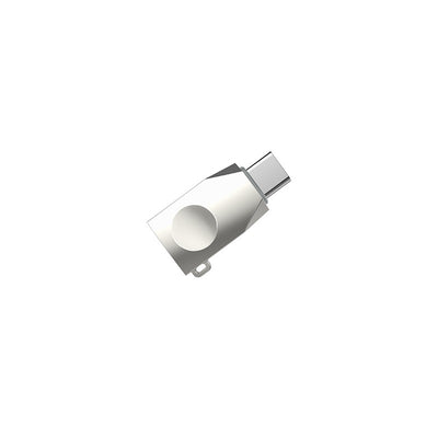 Adapteris Hoco UA9 Type-C OTG pilkas