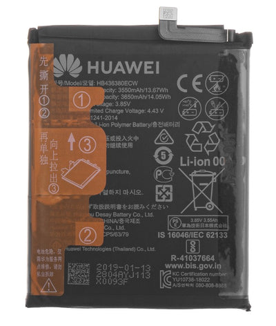 Akumuliatorius Huawei P30 3650mAh HB436380ECW (service pack)