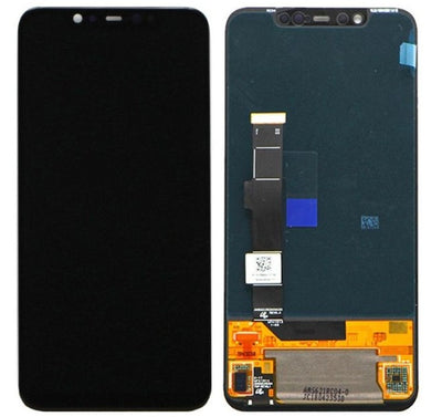 Ekranas Xiaomi Mi 8 su lietimui jautriu stikliuku juodas (refurbished) ORG