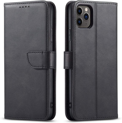 Dėklas Wallet Case Samsung A145 A14 4G/A146 A14 5G juodas