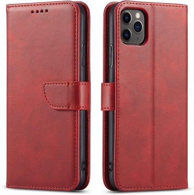 Dėklas Wallet Case Samsung G950 S8 raudonas