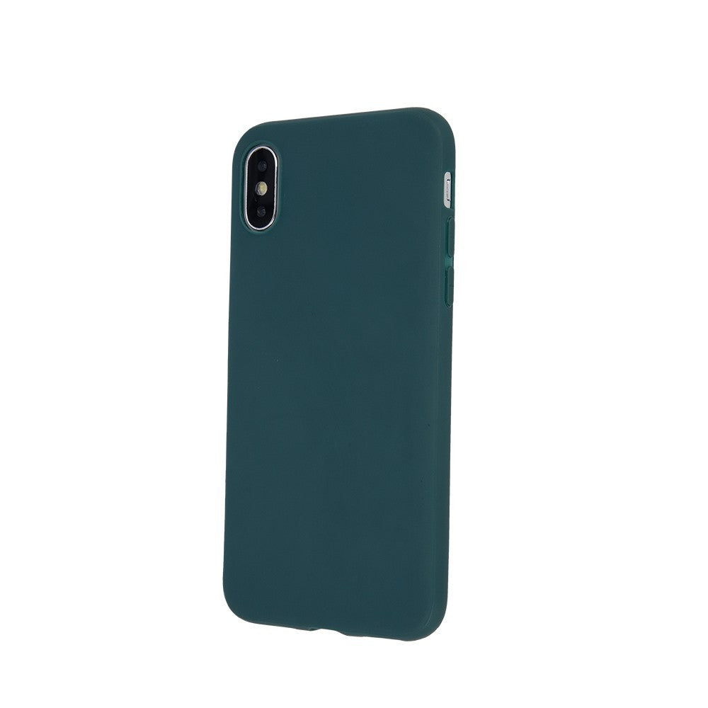 Dėklas Rubber TPU Samsung A705 A70 tamsiai žalias