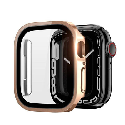 LCD apsauginis stikliukas/dėklas Dux Ducis Hamo Apple Watch 40mm rožinis