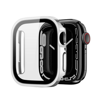 LCD apsauginis stikliukas/dėklas Dux Ducis Hamo Apple Watch 44mm sidabrinis