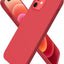 Dėklas Liquid Silicone 1.5mm Apple iPhone 14 Pro raudonas