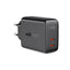 Įkroviklis Acefast A9 PD40W 2xType-C juodas