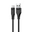 USB kabelis Acefast C3-04 USB-A to USB-C 1.2m juodas