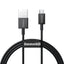 USB kabelis Baseus Superior USB-A to MicroUSB 2A 1.0m juodas CAMYS-01