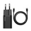 Įkroviklis Baseus Super Si 20W + Lightning 1.0m juodas TZCCSUP-B01