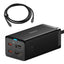 Įkroviklis Baseus GaN5 Pro 2xType-C/USB/HDMI 67W juodas CCGP110201