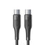 USB kabelis Joyroom S-1230M3 Type-C to Type-C 60W 1.2m juodas