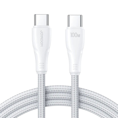 USB kabelis Joyroom S-CC100A11 Type-C to Type-C 100W 2.0m juodas