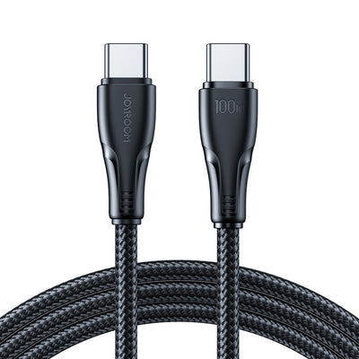 USB kabelis Joyroom S-CC100A11 Type-C to Type-C 100W 1.2m baltas