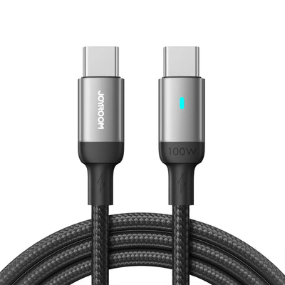 USB kabelis Joyroom S-CC100A10 Type-C to Type-C 100W 2.0m juodas