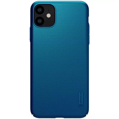 Dėklas Nillkin Super Frosted Shield Samsung A525 A52 4G/A526 A52 5G/A528 A52s 5G mėlynas