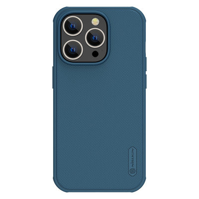 Dėklas Nillkin Super Frosted Shield Pro Magnetic Apple iPhone 14 Pro mėlynas