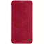 Dėklas Nillkin Qin Leather Samsung A346 A34 5G raudonas