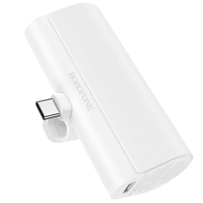 Išorinė baterija Power Bank Borofone BJ35 USB-C 5000mAh balta