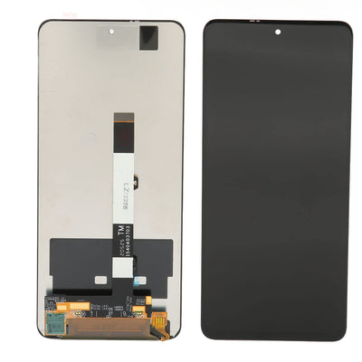 Ekranas Xiaomi Poco X3/Poco X3 NFC/Poco X3 Pro/Mi 10T Lite su lietimui jautriu stikliuku juodas HQ