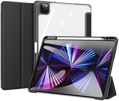 Dėklas Dux Ducis Toby Samsung X710/X716 Tab S9/X510/X516 Tab S9 FE juodas