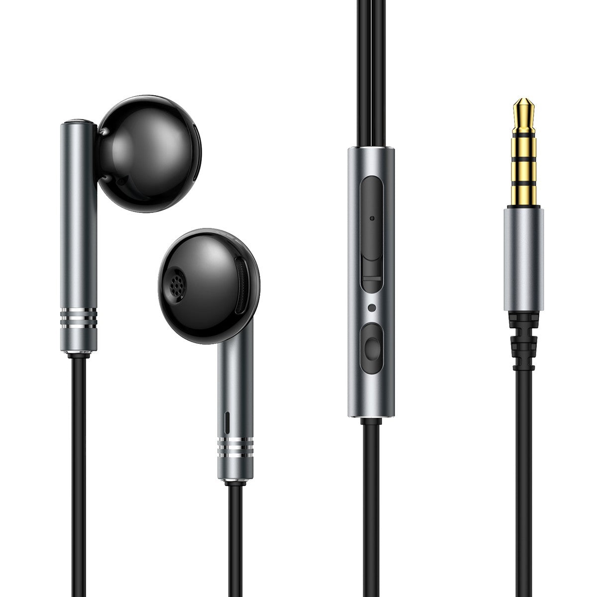 Ausinės Joyroom JR-EW06 3.5mm pilkos