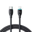 USB kabelis Joyroom S-A30 USB-C to Lightning 30W 1.0m juodas