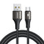 USB kabelis Joyroom SA25-AM3 USB to MicroUSB 3A 1.2m juodas
