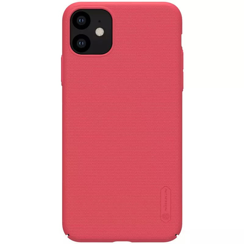 Dėklas Nillkin Super Frosted Shield Xiaomi Redmi Note 12 5G/Poco X5 5G raudonas