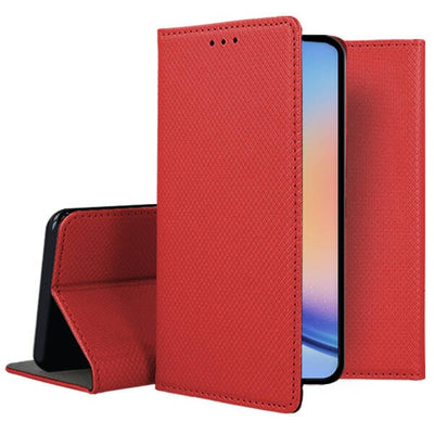 Dėklas Smart Magnet Samsung A356 A35 5G raudonas