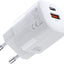 Įkroviklis Choetech PD5006 USB-C/USB-A 33W baltas