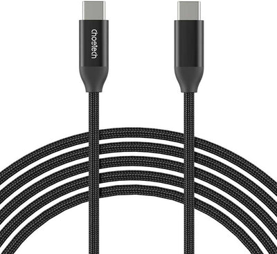 USB kabelis Choetech XCC-1036 USB-C to USB-C PD3.1 240W 2.0m juodas