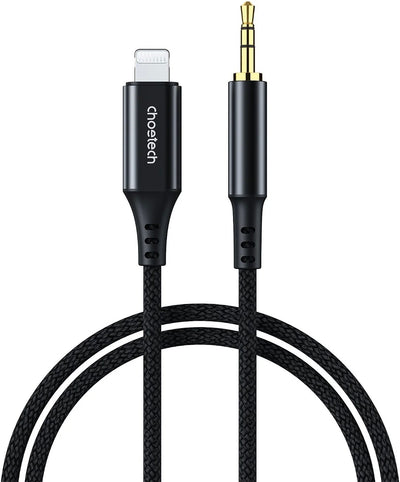 Audio kabelis Choetech AUX009 Lightning to 3,5mm juodas