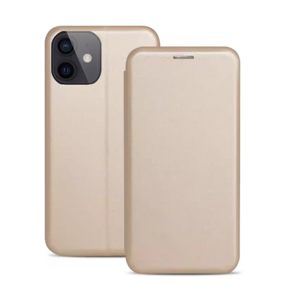 Dėklas Book Elegance Samsung A057 A05s auksinis