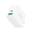 Įkroviklis Joyroom JR-TCF21 USB-C/USB-A PD20W baltas