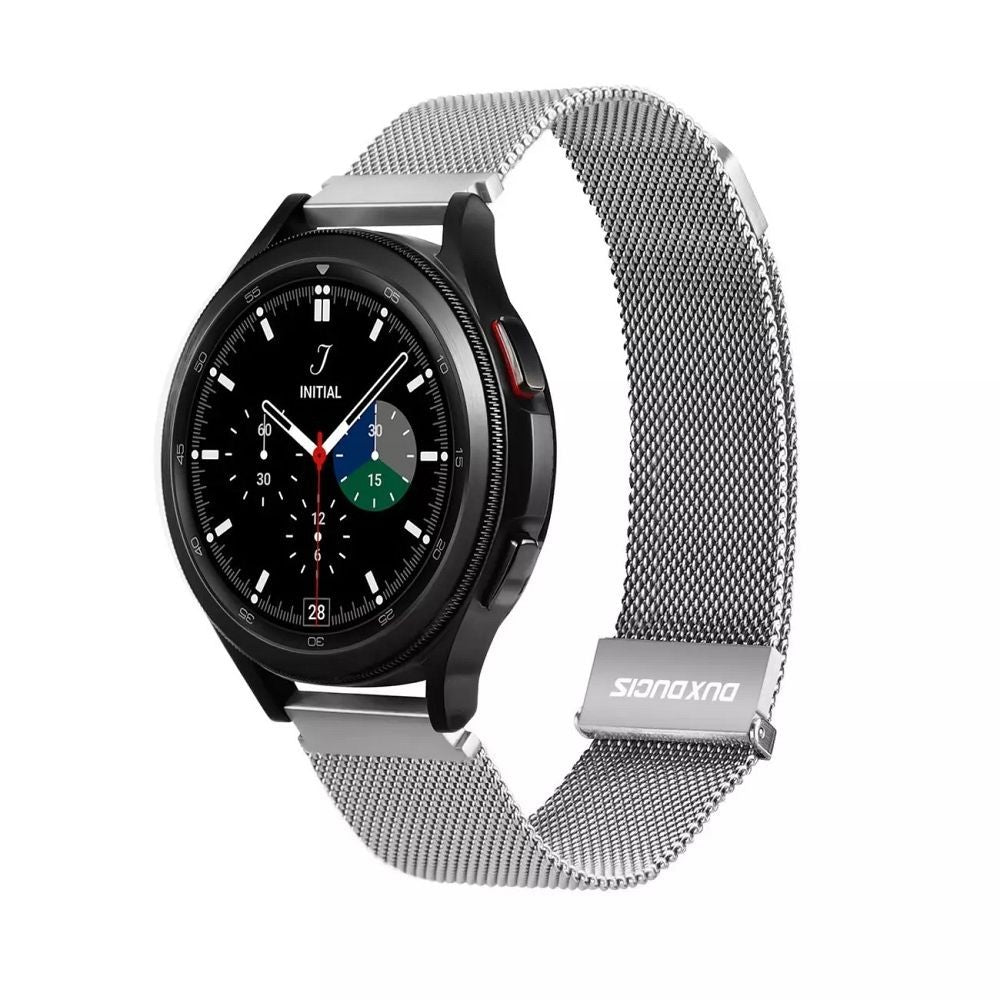 Apyrankė Dux Ducis Milanese Series For Smartwatches 20mm Silver