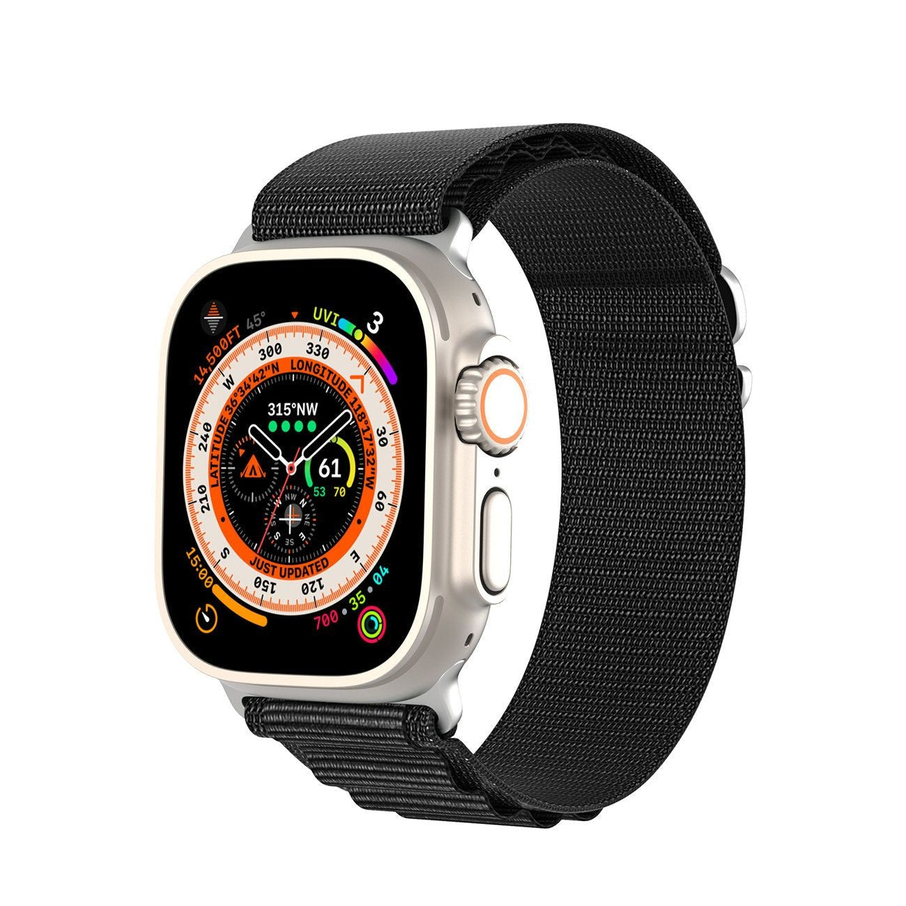 Apyrankė Dux Ducis GS Series Apple Watch 38/40/41mm Black