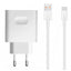 Įkroviklis Huawei 66W 6A USB-A HW-110600E02 + USB-C cable baltas