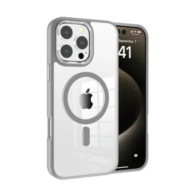 Dėklas Premium Mag Cover Apple iPhone 13 Pro Max pilkas