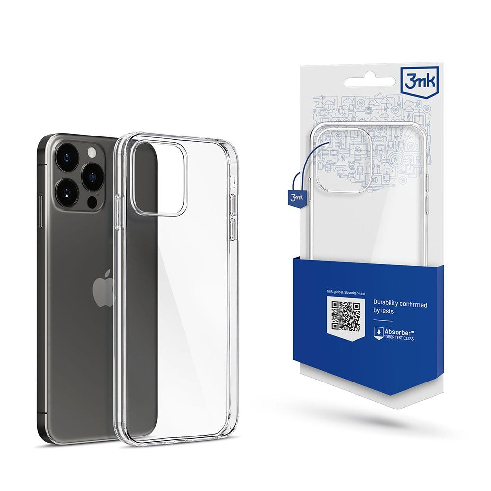 Dėklas 3mk Clear Case 1,2mm Apple iPhone 16