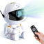 LED 3D galaktikų ir žvaigždžių projektorius Reach Mini Astronaut, baltas