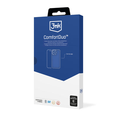 Dėklo ir apsauginio stikliuko rinkinys 3mk ComfortDuo Clear Apple iPhone 15