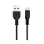 USB kabelis Hoco X20 USB-A to MicroUSB 2.0m juodas