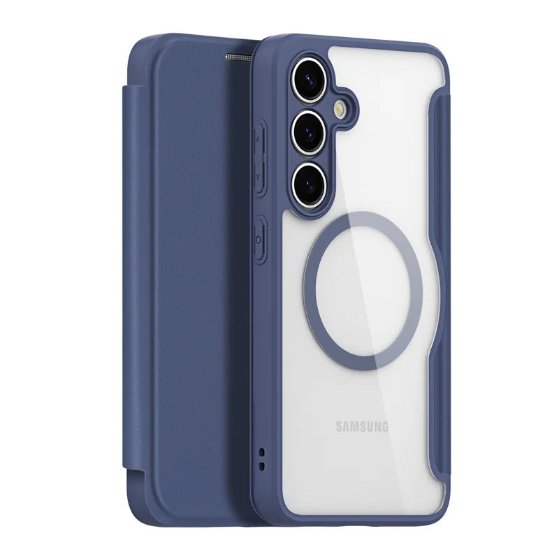 Dėklas Dux Ducis Skin X Pro skirtas Samsung S931 S25 mėlynas
