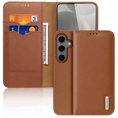 Dėklas Dux Ducis Hivo skirtas Samsung S936 S25 Plus rudas