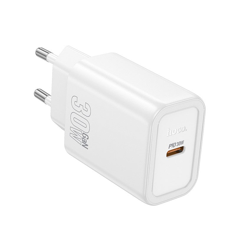 Įkroviklis Hoco N62 30W GaN USB-C baltas