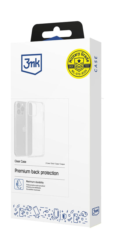 Dėklas 3mk Clear Case 1,2mm Samsung A165 A16 4G/A166 A16 5G